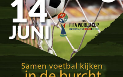 Kom voetbal kijken in de Burcht⚽