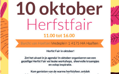 🍂 Heeft u hem al in de agenda staan? 🍂